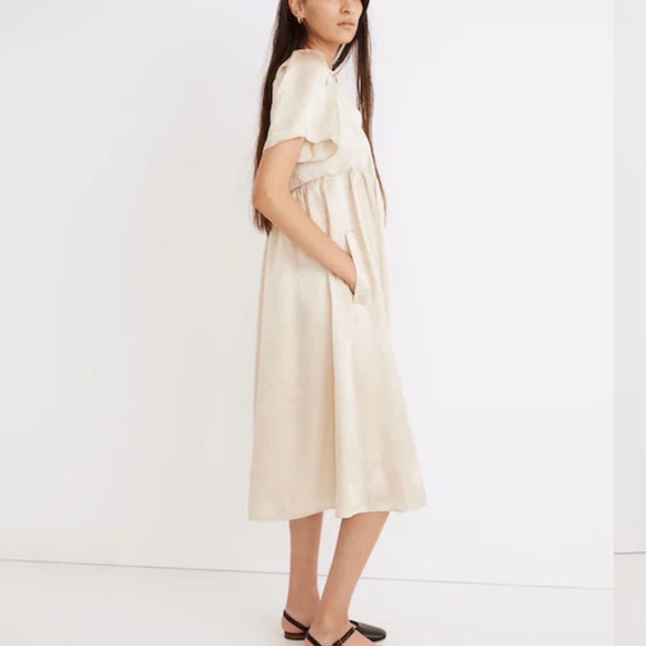 Madewell Cream Midi Dress - Picture 7 of 7